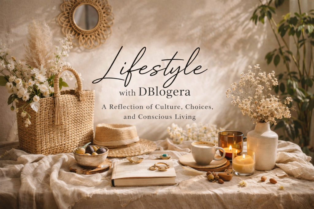 Lifestyle with DBlogera: A Reflection of Culture, Choices, and Conscious Living Lifestyle