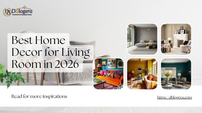 Best Home Decor for Living Room in 2026: The Complete Guide for a Stylish, Functional, and Future-Ready Space Best Home Decor for Living Room in 2026